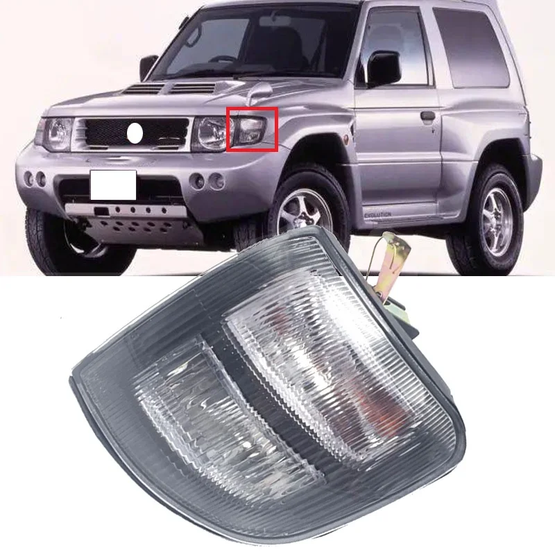 Yasong For Pajero V33 90-04 PAJERO 2 II Montero 1997-1999 Front Headlight Marker Turn Light Side Corner Signal Indictor Lamp