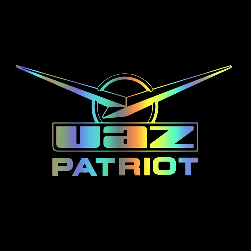 CS-1760# UAZ Patriot funny car sticker waterproof vinyl decal for auto car stickers styling removable car decor choose size