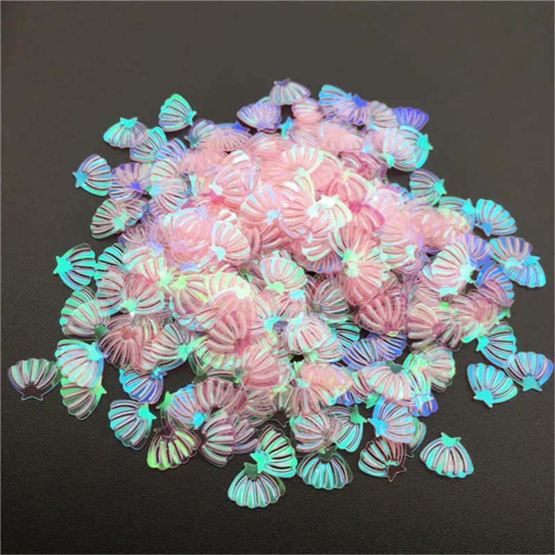 10g 650pcs 6*8mm Small Shell Sequins Paillettes Nail Decoration,Sewing,Wedding Craft,Women Kids DIY Garment Accessory