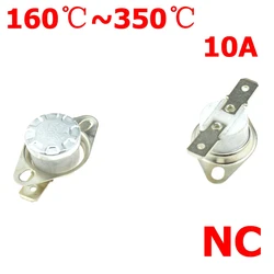 Thermostat Switch 165 170 200 220 250 280 300 DegC NC Normally Close Ceramic Thermal Sensor Temperature Switches KSD301 10A 250V