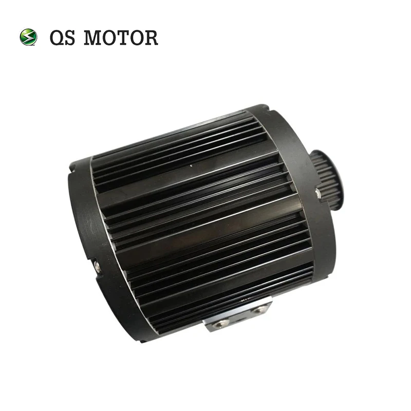 QS Motor 138 3kw 6kw Max motore continuo Mid Drive 72V 100KPH tipo di cinghia V1/V2 E pignone tipo V1/V2 per E-Dirt Bike/E-Scooter