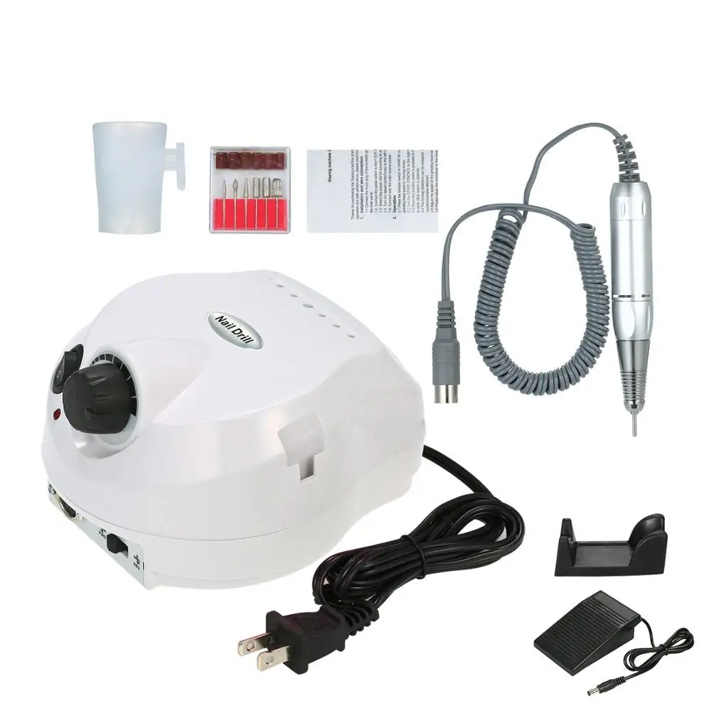 

Professional Electric Nail Drill Machine 30000RPM E-file Electric Nail File Grinder Polisher Kit Manicure Pedicure Drill