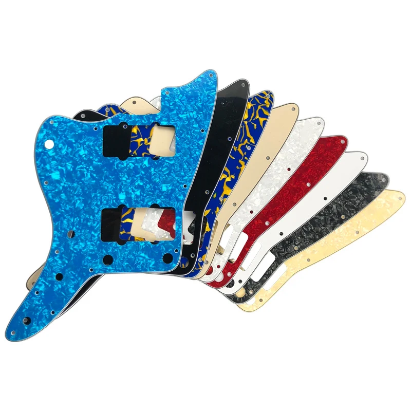 Fei Man - Left Handed Jazzmaster Guitar Accessories, Pickguards, 13 Screws, Left Handed, Upper Control Button