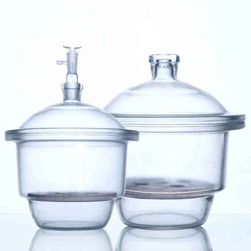 Laboratory Vacuum Dryer Laboratory Transparent Vacuum Drying Dish Thickened Glass 150-240mm