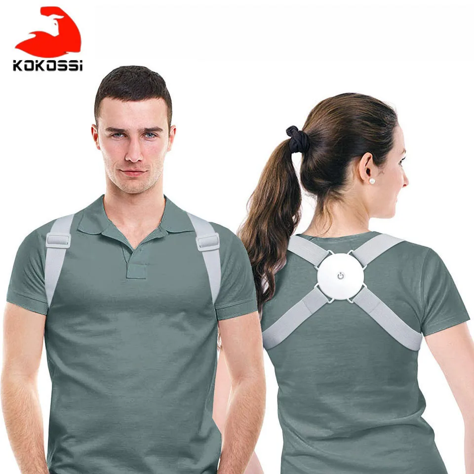 KoKossi Smart Posture Corrector for Adult Children Approved Adjustable Back Brace Neck ShoulderPain Relief Sport Support