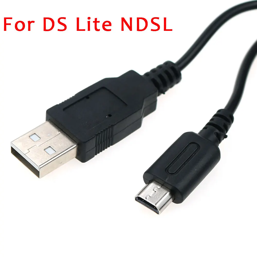 JCD USB Data Charger Charging Power Cable Cord for DS Lite DSL NDSL For NDSi  3DS  New 3DS XL LL NDS GBA SP