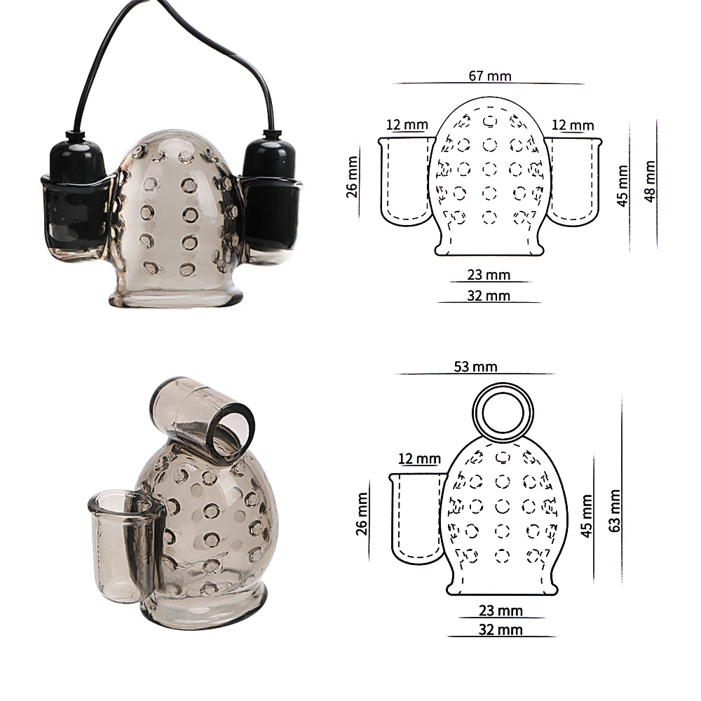 IKOKY Penis Vibrator Glans Trainer Massager Male Masturbator Delay Ejaculation Sex Toys For Men Erotic Products