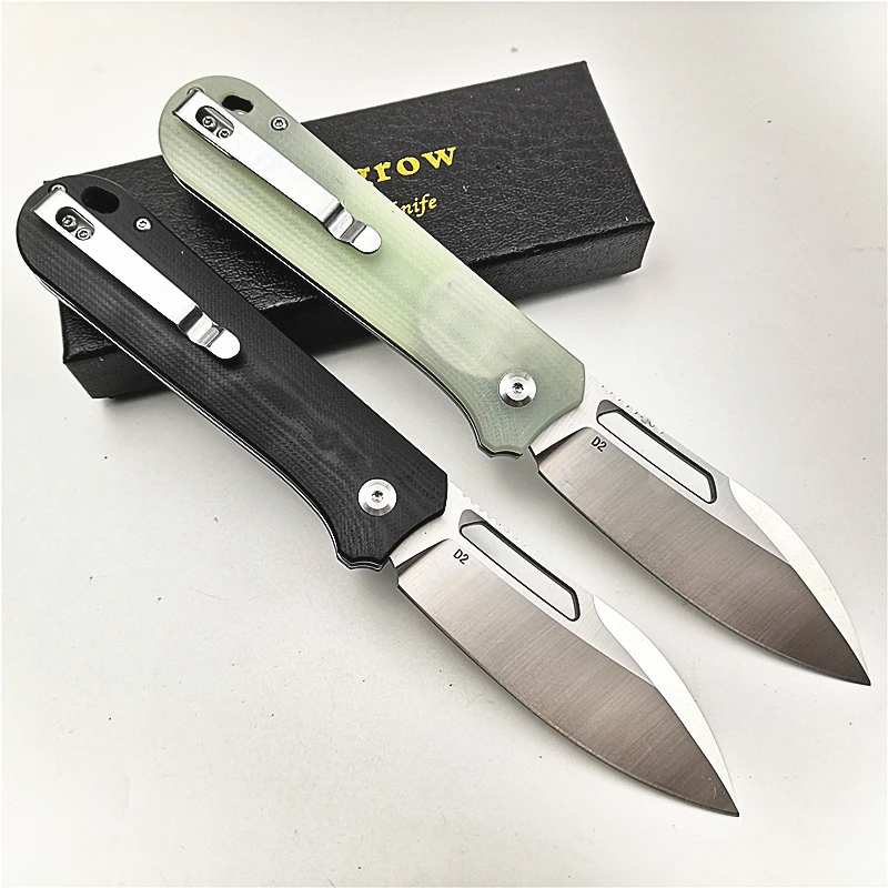 Eafengrow EF963 D2 Blade G10 Handle Hunting EDC Outdoor Camping Utility Knife AXIS Holder Pocket Folding Knife