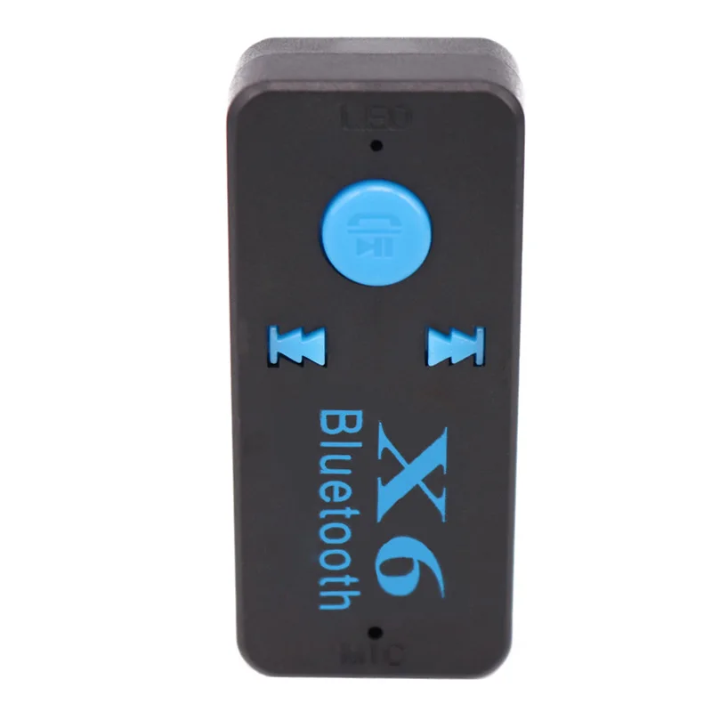 Car Bluetooth Audio Receiver Bluetooth Hands-free Call X6 Bluetooth Adapter Can Be Inserted TF Card Portable Playback