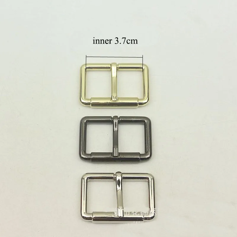 

5pcs 37mm Pin Belt Buckle for Bag Straps Ring 1.5 inch Adjust Roller Slider Buckles DIY Clothing Belts Leather Sewing Accessory