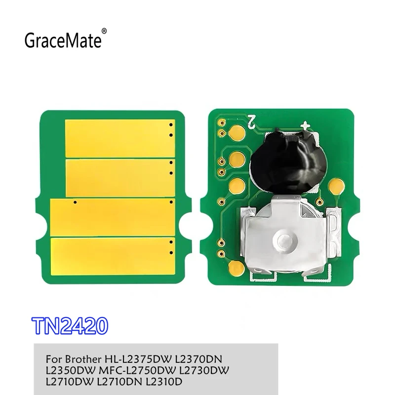 TN2420 TN-2420 Toner Cartridge Reset Chip for Brother HL-L2375DW L2370DN L2350DW MFC-L2750DW L2730DW L2710DW L2710DN L2310D