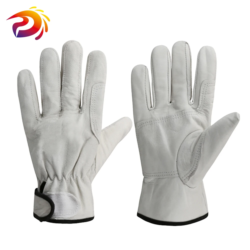 

Durable Work glove Goat Leather With Palm Industrial Construction Mining Metal Working Gloves