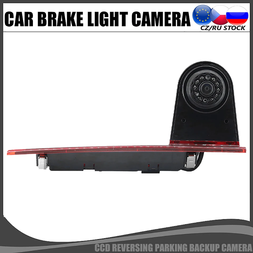 

Car Brake Light Camera for For FORD Transit Custom 2012-2020 Vehicle Reverse Backup Parking Rear View Camera Third Brake Light