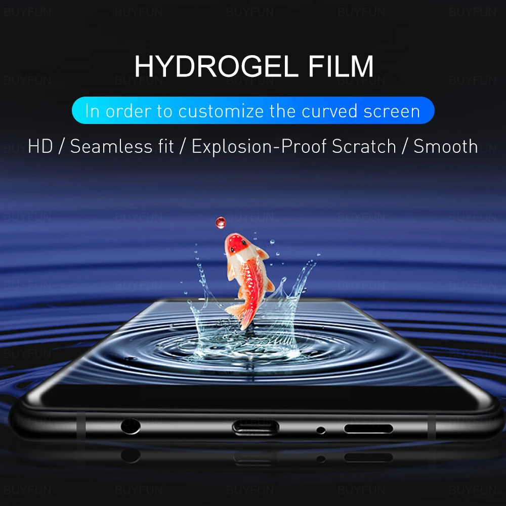 2Pcs Screen Protector Hydrogel Film For Huawei Nova 5T NOV 5 T Huawi Protective Film On The For 6.26\