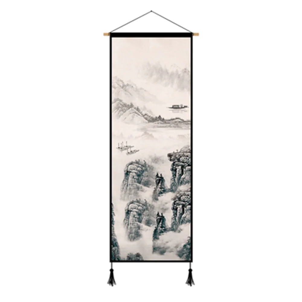 

Beautiful Tapestry Sushi Banner Painting Wall Decoration Hanging Background Wall Decor Tapestry Noren for Home/Hotel/Restaurant