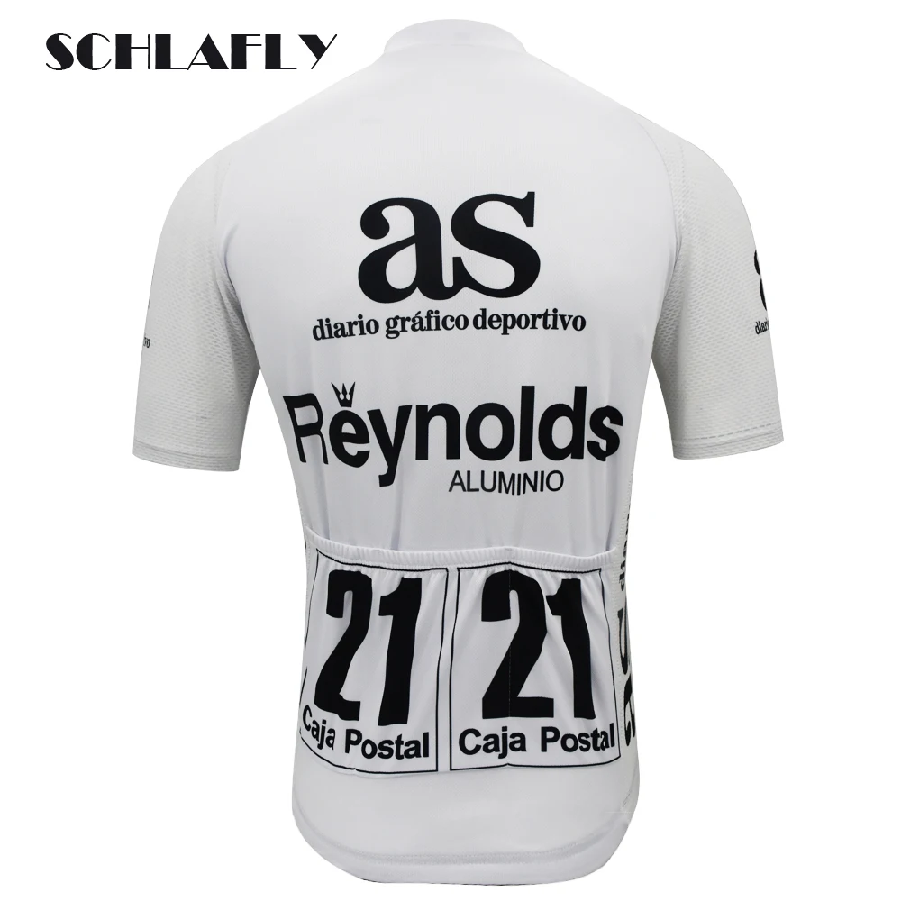 ملابس فريق رينولدز جيرسيه من فويلتا أيسبانا 1989 لرياضة ركوب الدراجات جيرسيه احترافي ملابس ركوب الدراجات من الجيرسيه