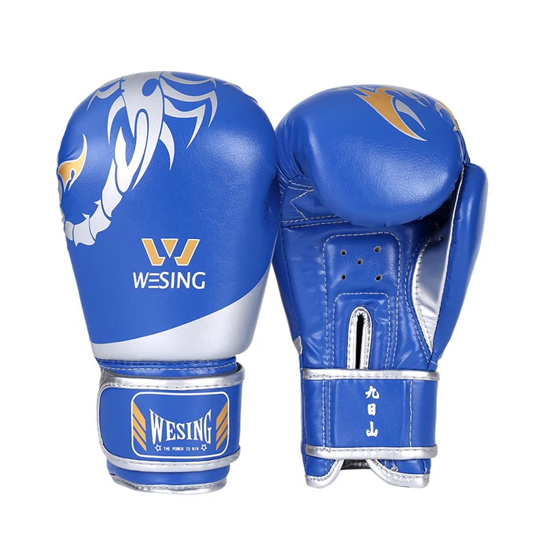 Wesing Kids Boxing Gloves Children Training Gloves 6OZ Punch Mitts Gift