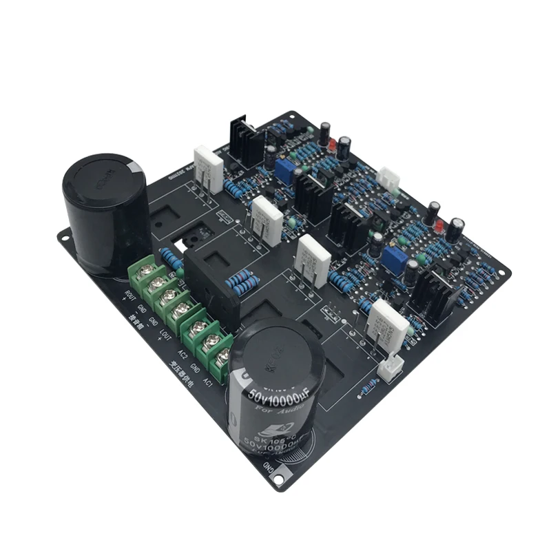 150W*2 HIFI Power Amplifier Board U.S. Imported Tube High Power 2.0 Class A and B Fever Bile Power Amplifier Finished Board