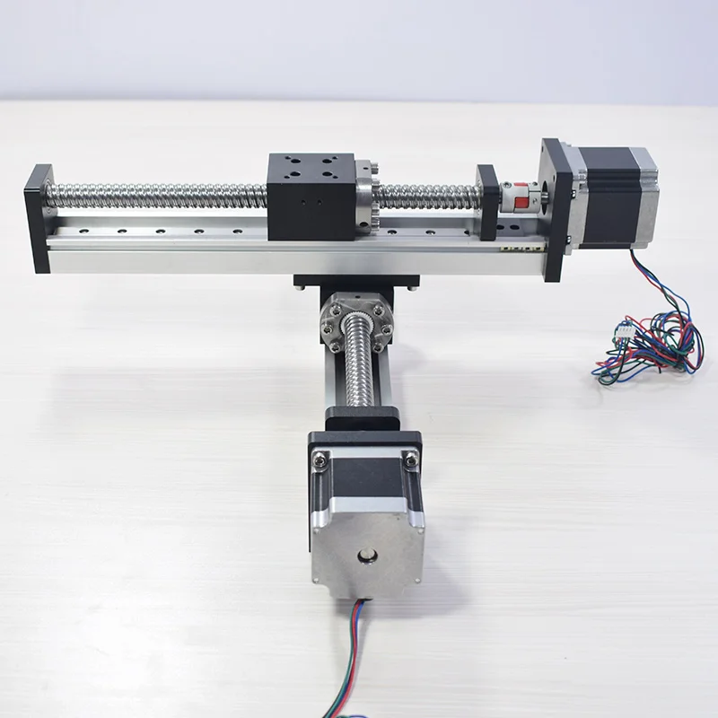 Imagem -06 - Linear Rail Guia Bola Parafuso com Motor Driven Faça Você Mesmo z Eixo Router para Máquina de Corte Rxsn40xyz-x y z 100 mm