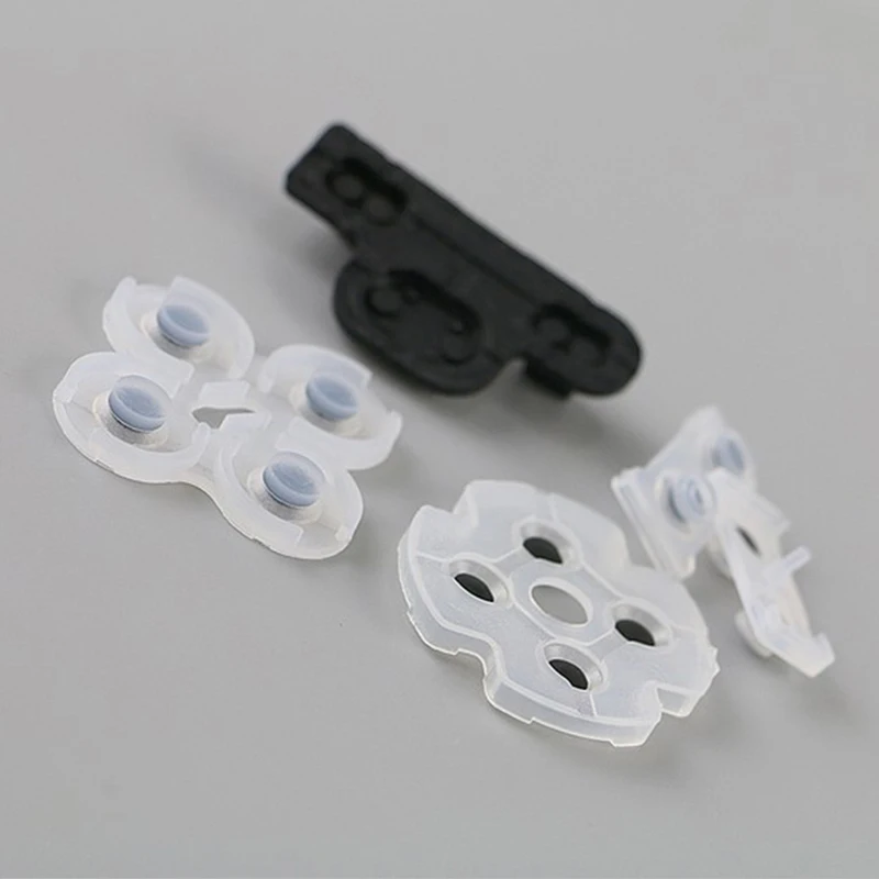 5pcs/lot Conductive Rubber Pad Button Contacts Gasket Kit For PS3 Game Controller Game Machine Accessories