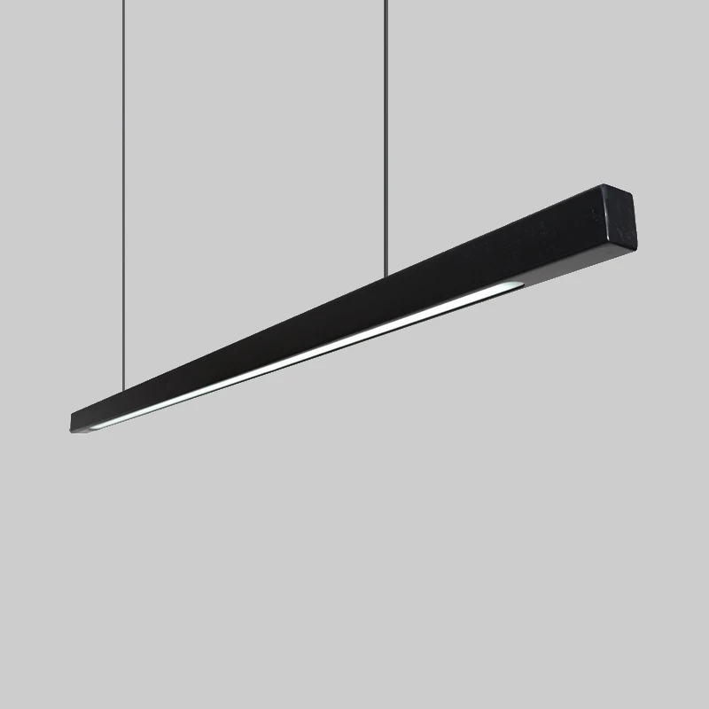 Imagem -06 - Clássico Preto Branco Moderno Led Luzes Pingente Design de Moda Madeira Maciça Pendurado Lâmpadas Arte Decoração Luminárias