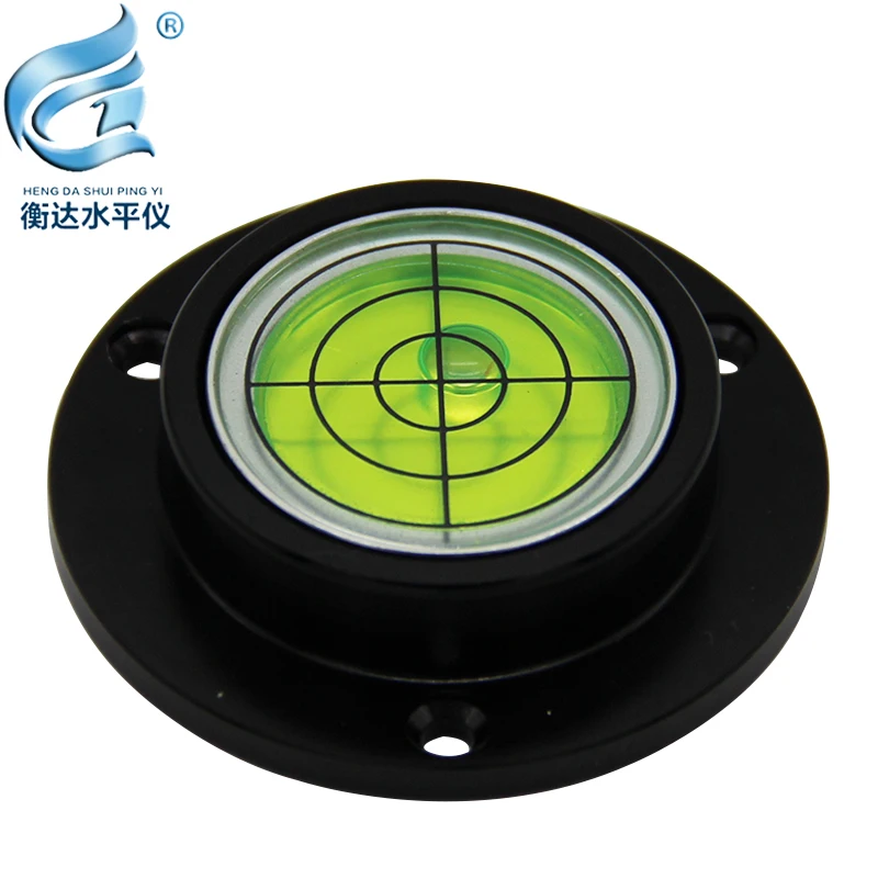 Magnetic level bubble metal flange level bubble high precision level50*35*12mm
