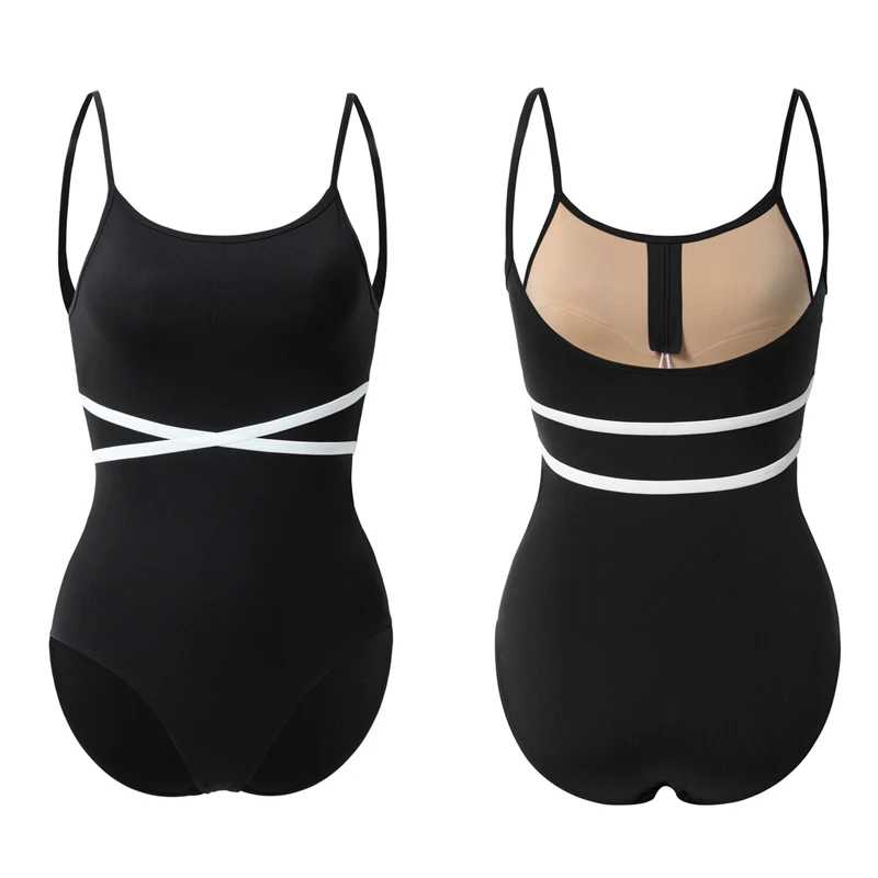 Leotard Ballet adult Dancewear Backless Sleeveles Dance Practice Clothes Professional Women Gymnastics Leotards CC2035T