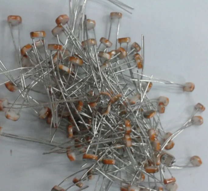 20pcs 5mm Photoresistor Resistor GL5506 GL5516 GL5528 GL5537 GL5539 GL5547 GL5549 GL4516