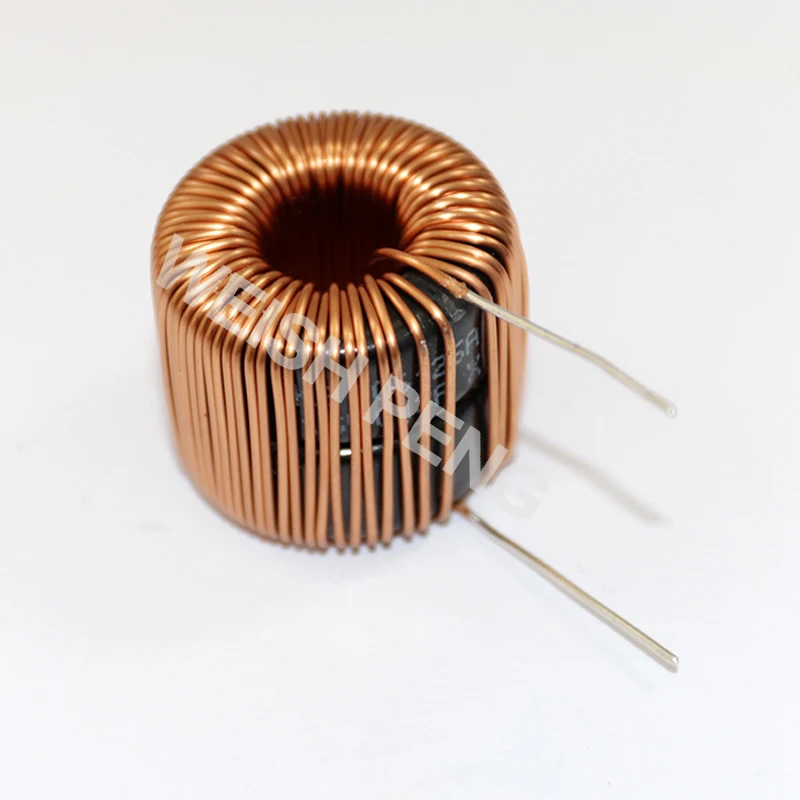 

KS106125A-2mh3A Ferrosilicon-aluminiummagnetic ring inductor ring energy storage inductor double ring copper line D0.8 ×2 80T