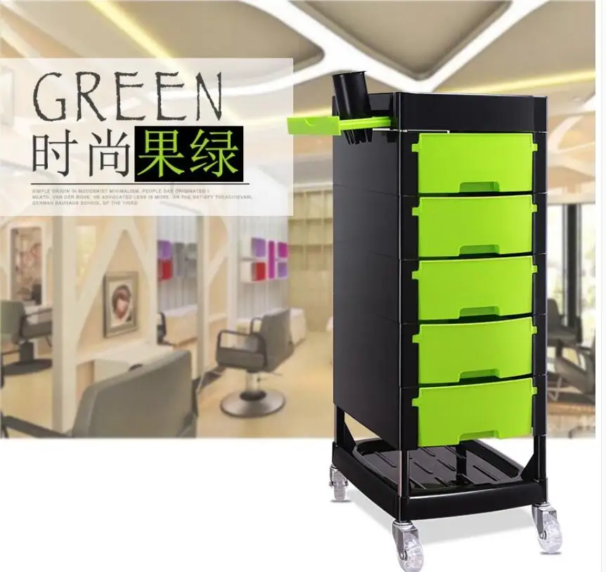 Hairdressing cart, beauty salon, barber shop articles, hair salon, bar car, ironing and dyeing rack cabinet, multifunctional hai