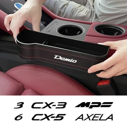 Car Seat Gap Storage Box For Mazda Demio CX-5 Axela 3 MPS CX-3 6 Atenza MS MX-5 CX-30 Skyactiv Bt-50 2 Premacy CX-9 Accessories