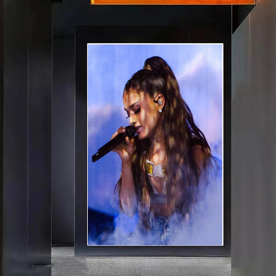 5D Diamant Schilderij Ariana Grande Borduren Kruissteek Star Stage Zingen Hobby Kinderen Gift Ingelegd Strass Home Decor