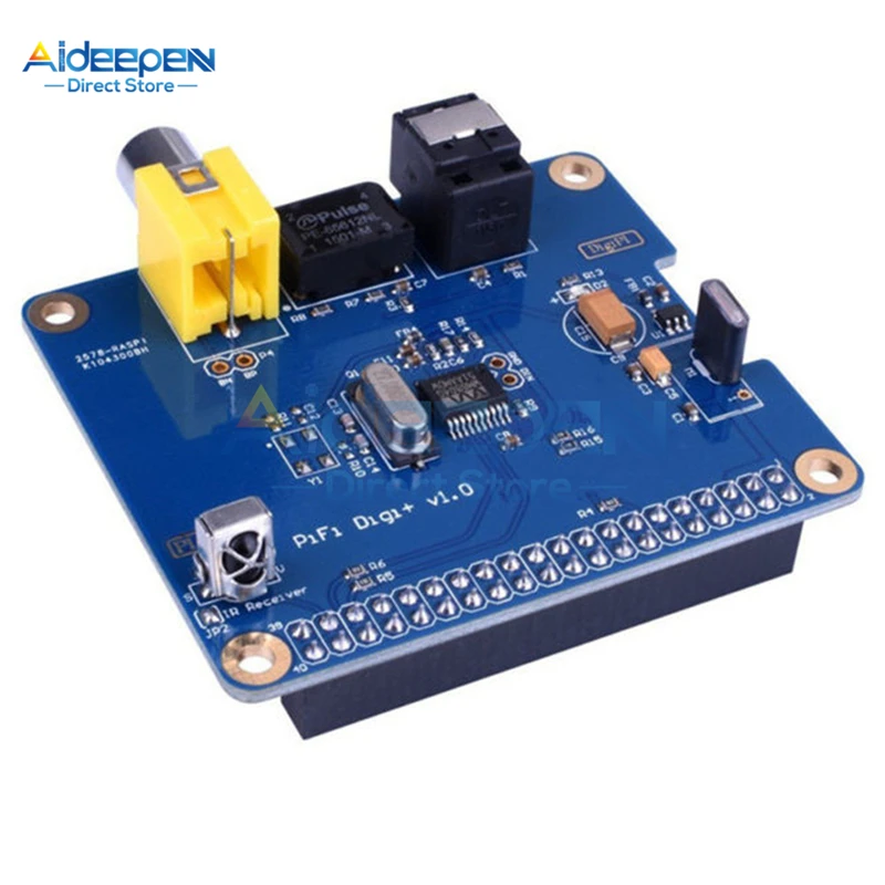 HIFI DiGi Scheda Audio Digitale I2S Digitale Audio Scheda di Espansione Modulo In Fibra Ottica Per Il Raspberry Pi 3/2 Modello B