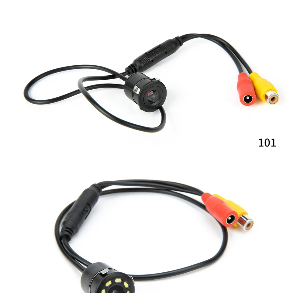 SINOVCLE Rückfahrkamera, Rückfahrkamera, Auto-Infrarot-Nacht mit und ohne LED, Fahrzeug-Backup-Verkabelung, wasserdichtes HD-Kamera-Set – Detail 6