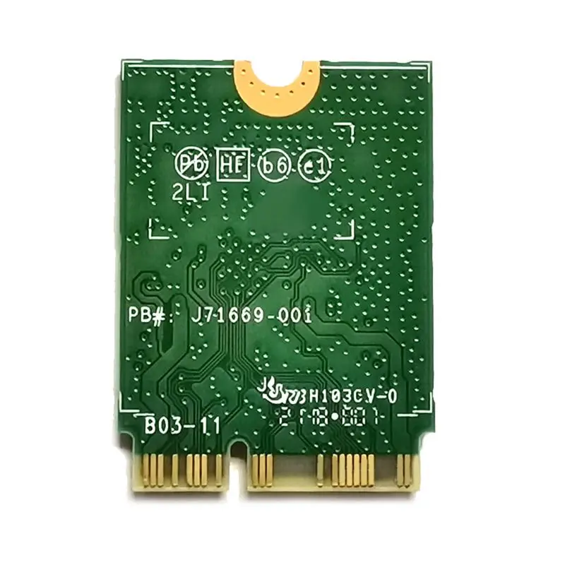 Không Dây-AC 2 Băng Tần Wifi Adapter Thẻ Cho Intel 9462NGW CNVI NGFF M.2 Phím E Có Bluetooth-Tương Thích 5.0 Cho Win10