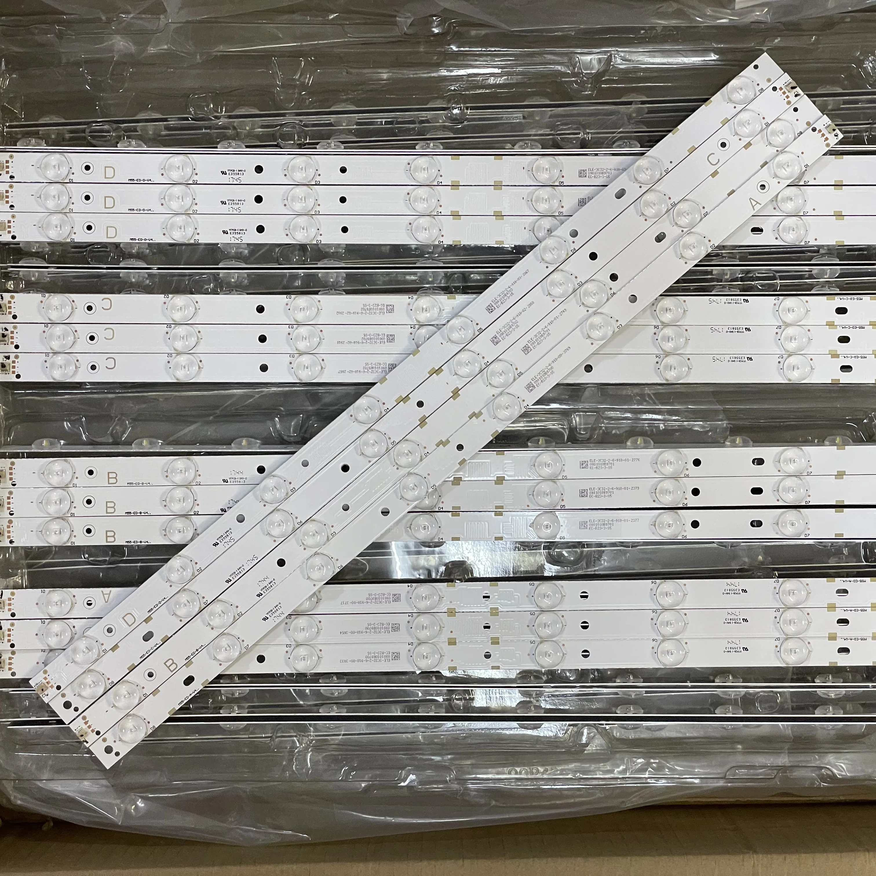 LED Backlight สำหรับ M55-E0 M55-E0-A-V3 M55-E0-B-V3 M55-E0-C-V3 M55-E0-D-V3 V4 LB55126 V0_00 V1_01 V2_01 V3_01