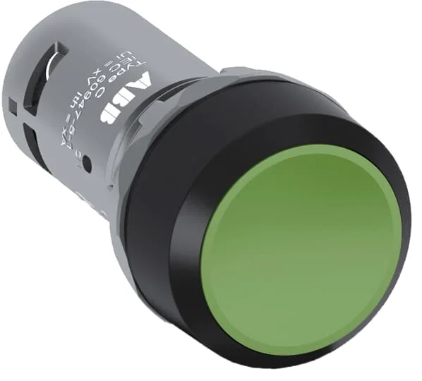 

CP2-10G-10 62000031 1SFA619101R1012 Compact Pushbutton - Maintained - Flush - Green - Non-illuminated - Black plastic - 1NO