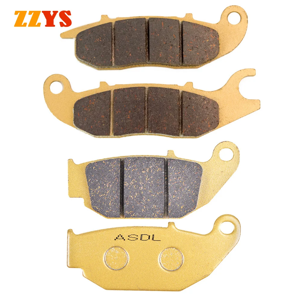 125CC Motorcycle Front and Rear Brake Disc Pads Set For HONDA CBR125R CBR125 CBR 125 R 2011-2018 MSX125 MSX 125 2014-2019