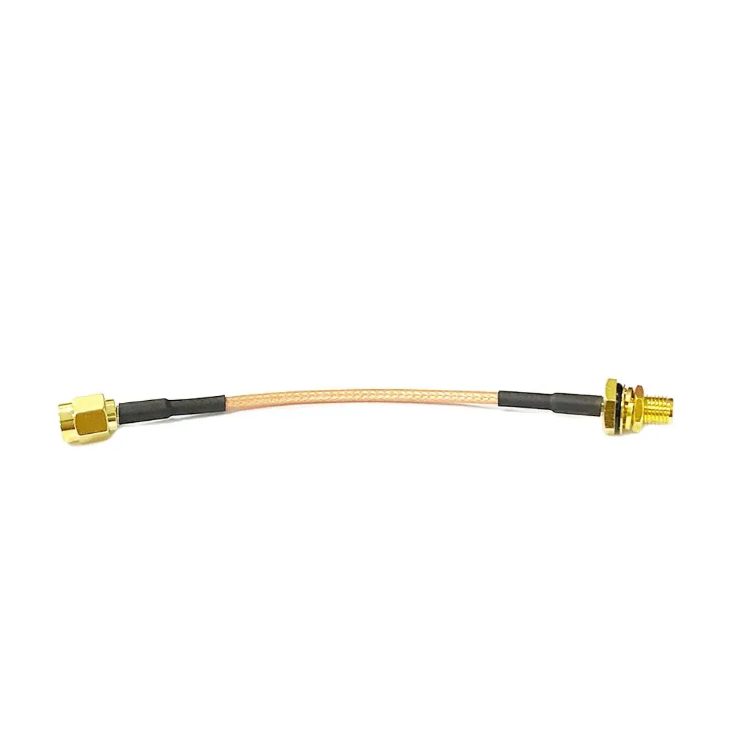 1PC  New RG316 Coaxial Cable SMA Male To SMA  Female Bulkhead O-ring Connector Pigtail Adapter Pigtail 15CM/30CM/50CM for WIFI