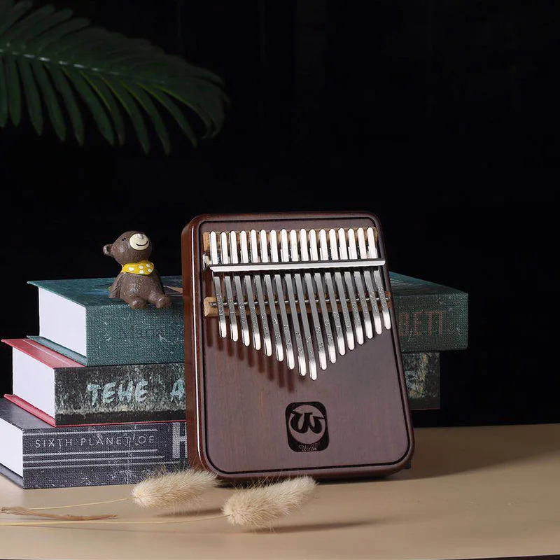 Walter.t Black walnut Kalimba 21/17 Keys Mahogany Calimba Xylophone Thumb piano portable keyboard Musical instrument vibraphone