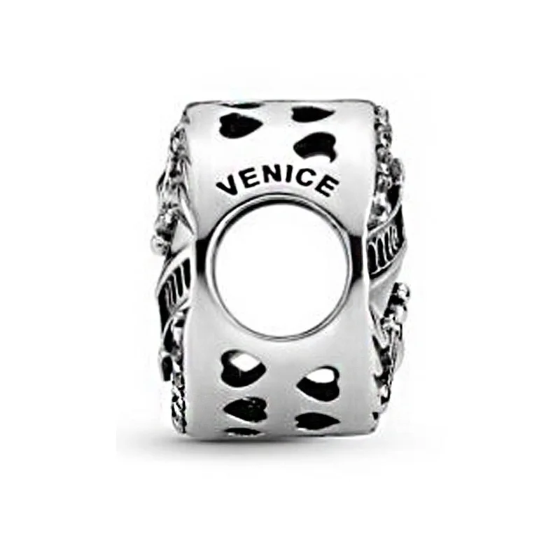 2020 Summer NEW 925 Sterling Silver Beads The Venice Charm Fit Original Pandora Bracelets DIY Women Fashion Jewelry Gift