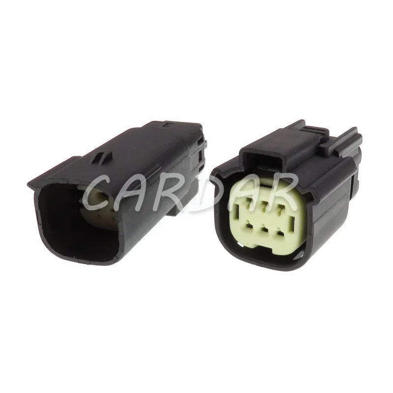 1 Set 6 Pin 33472-0601 33472-0606 33482-0601 Waterproof Automotive Connector Auto Plug AC Assembly For Ford Mondeo