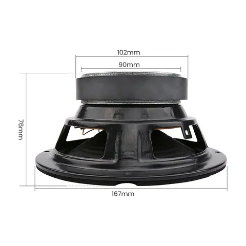 6 best sales 6,5-tums subwoofer - №3