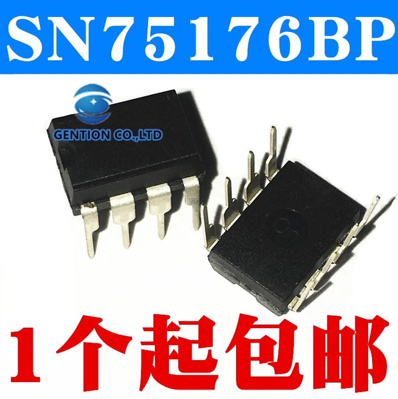 10PCS SN75176BP SN75176 drive receiver chip DIP-8 in stock 100% new and original