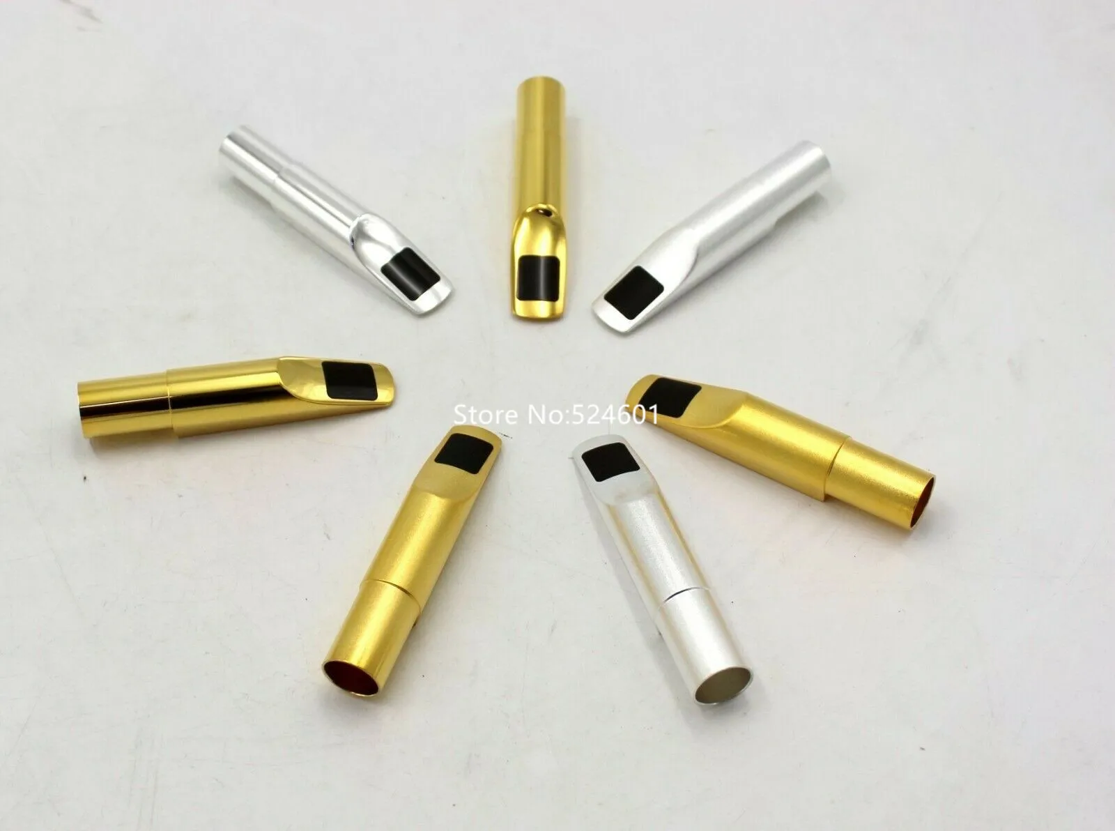 

Brand New Tenor Saxophone Mouthpiece Metal Gold or Silver Plated Sax Accessories