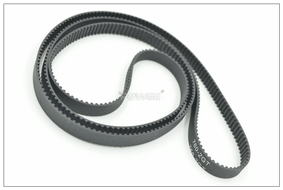 POWGE 724/730/738/740/752/760/770 2GT Timing Belt W=6/9mm 2MGT G2M Synchronous Belt Small Backlash Linear Motion 3D Printer