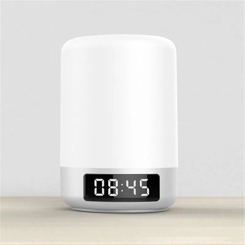 DC5V 5W TOUCH โคมไฟไร้สายบลูทูธที่มีสีสัน LED Night Light โคมไฟเพลงสนับสนุน Dropshipping