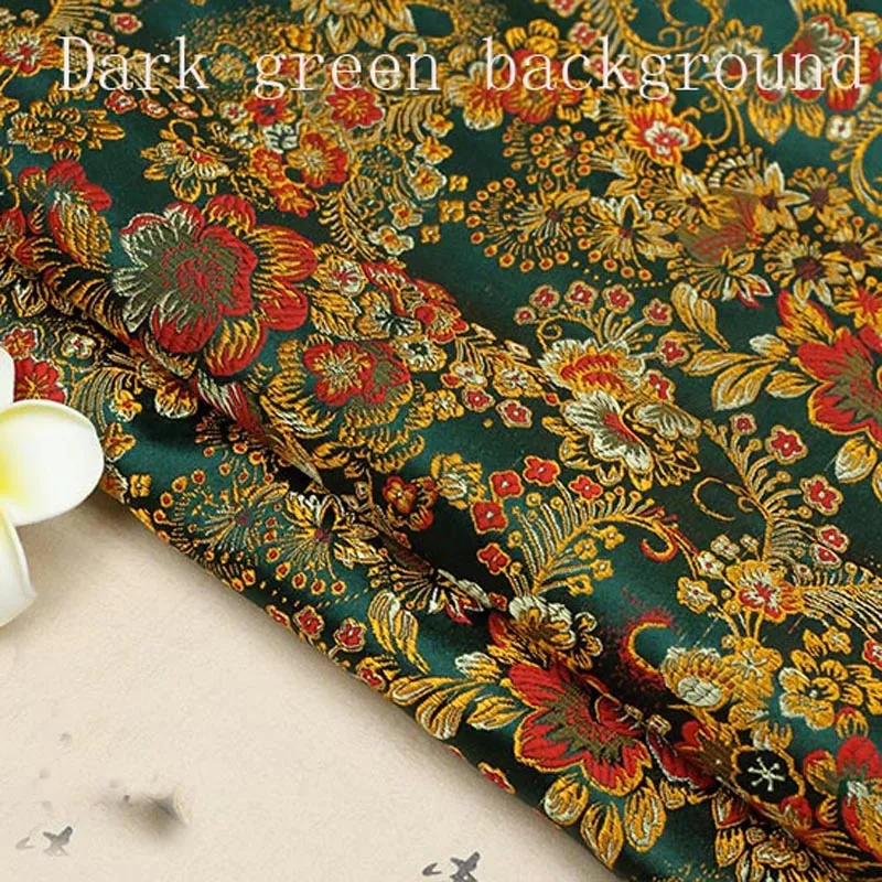 Width 29inch Chinese Ancient Costume Dress Baby Clothes Kimono Cos Silk Satin Sewing Jacquard Brocade Fabric