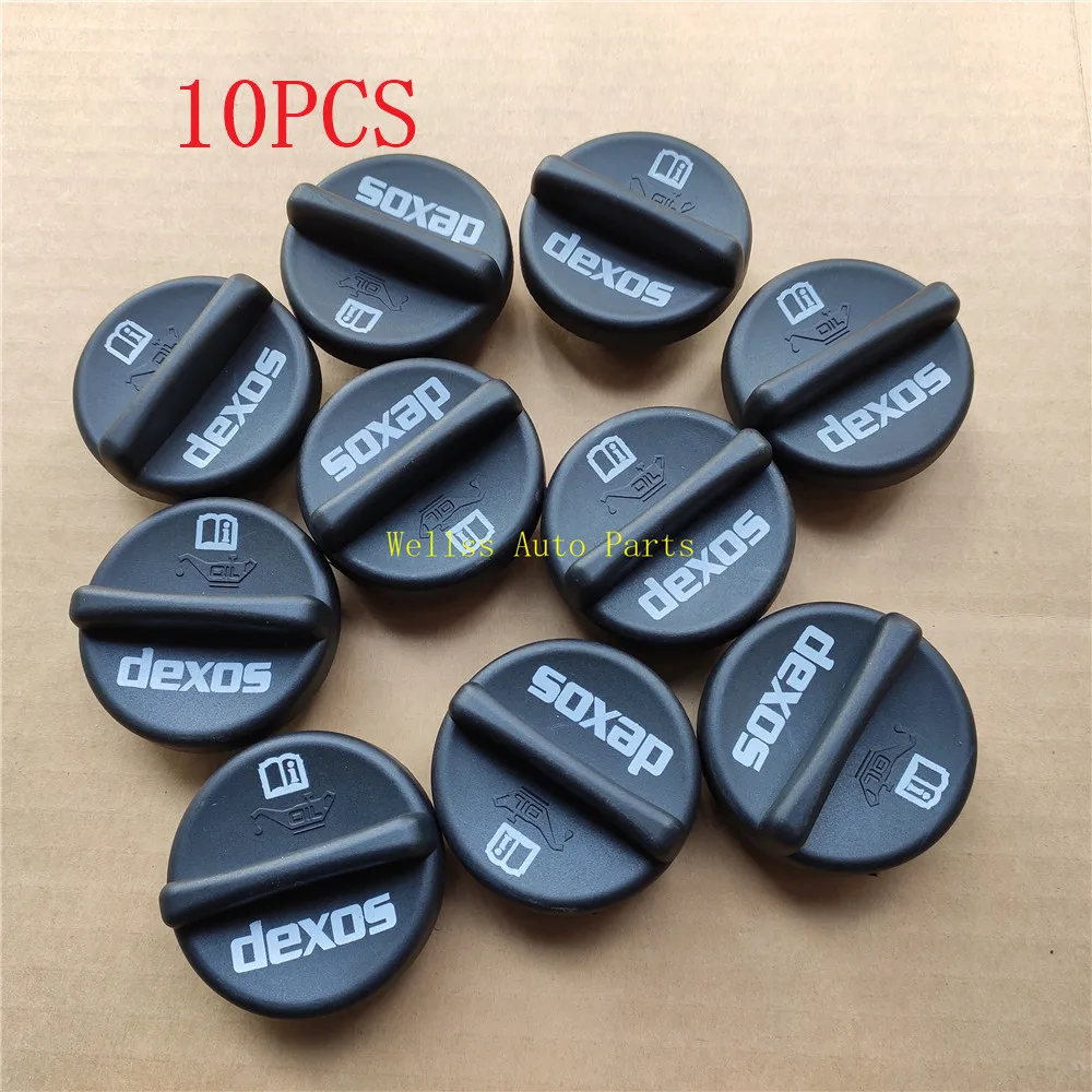 

10PCS Original Engine Oil Cap Cover For Chevrolet Cruze Sonic Aveo Orlando OPEL ASTRA INSIGNIA ZAFIRA OEM# 55566555 654565761