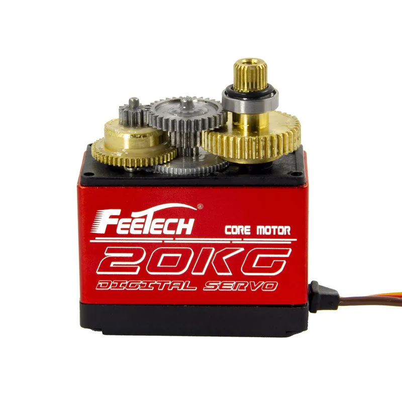 100% wasserdicht servo 20KG 25KG 35KG hohe geschwindigkeit metall getriebe digital RC servo baja servo 25T arm für 1/8 1/10 RC Autos